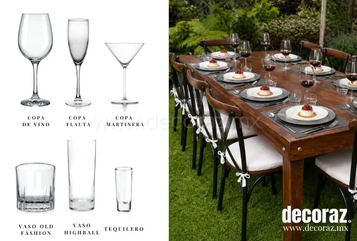 Renta de copas de vino copa flauta copa martinera vasos old fashion highball y tequileros para eventos