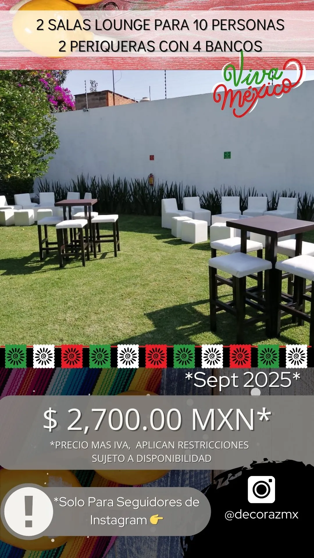 Promo de Salas Lounge