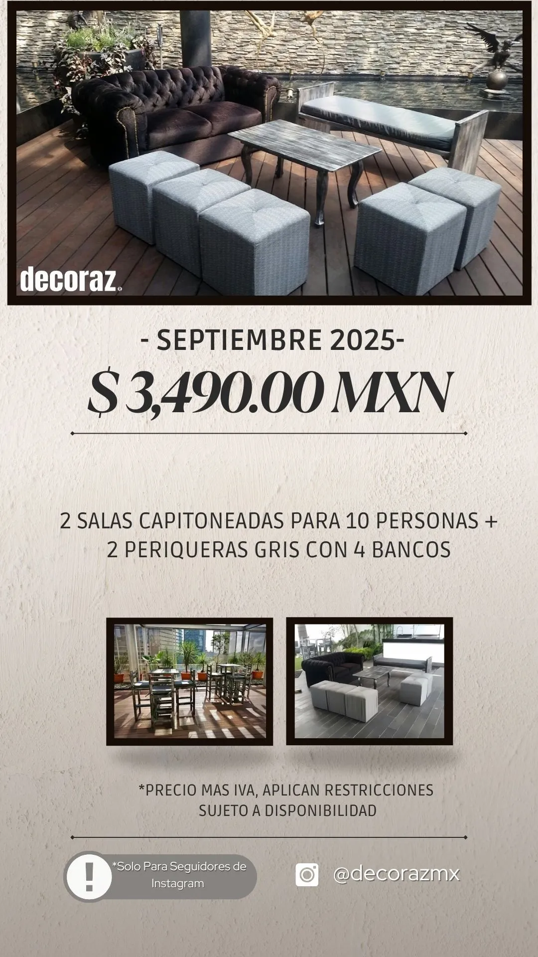 Promo de Salas Vintage
