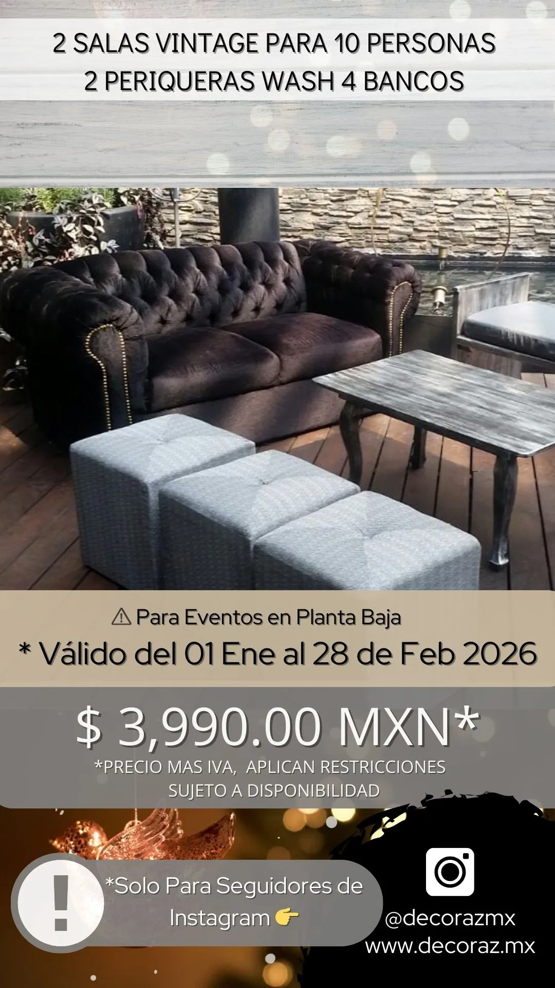 Promo de Salas Vintage