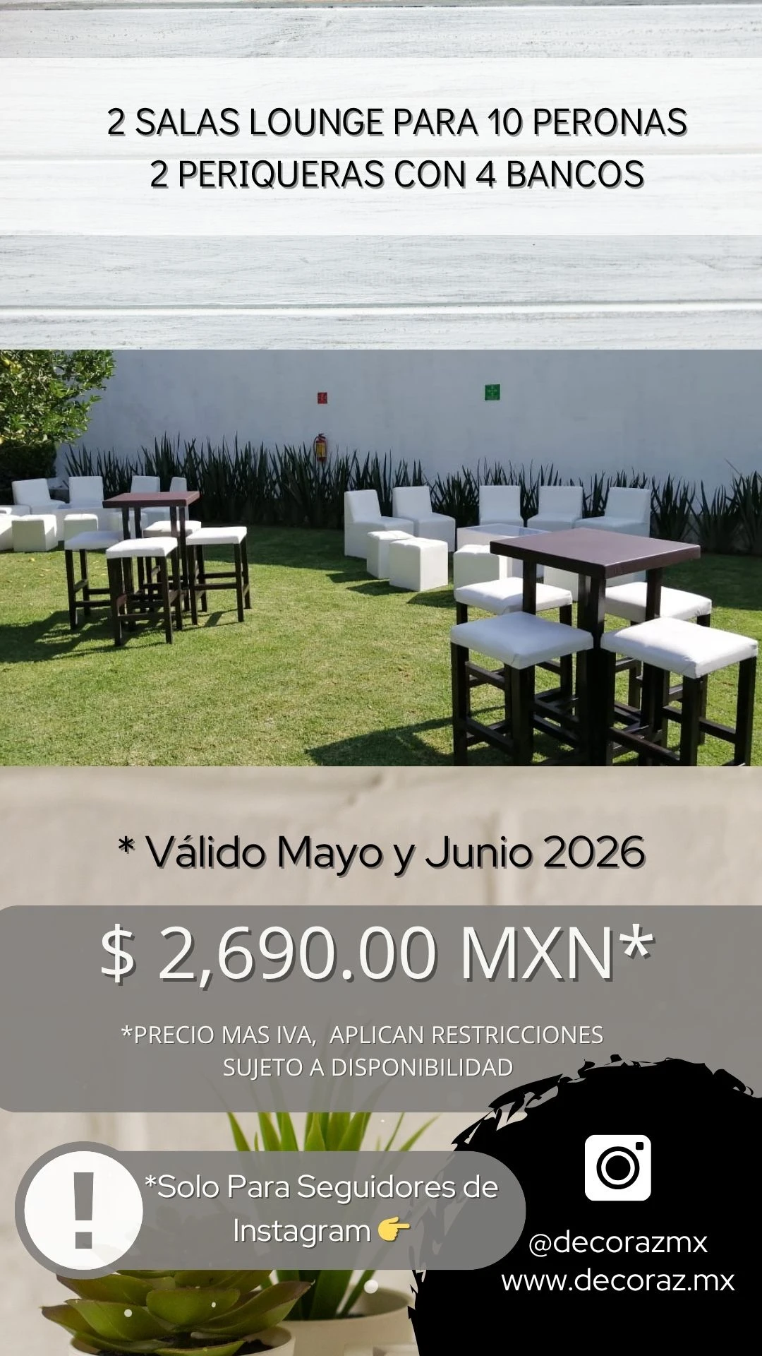 Promo de Salas Lounge
