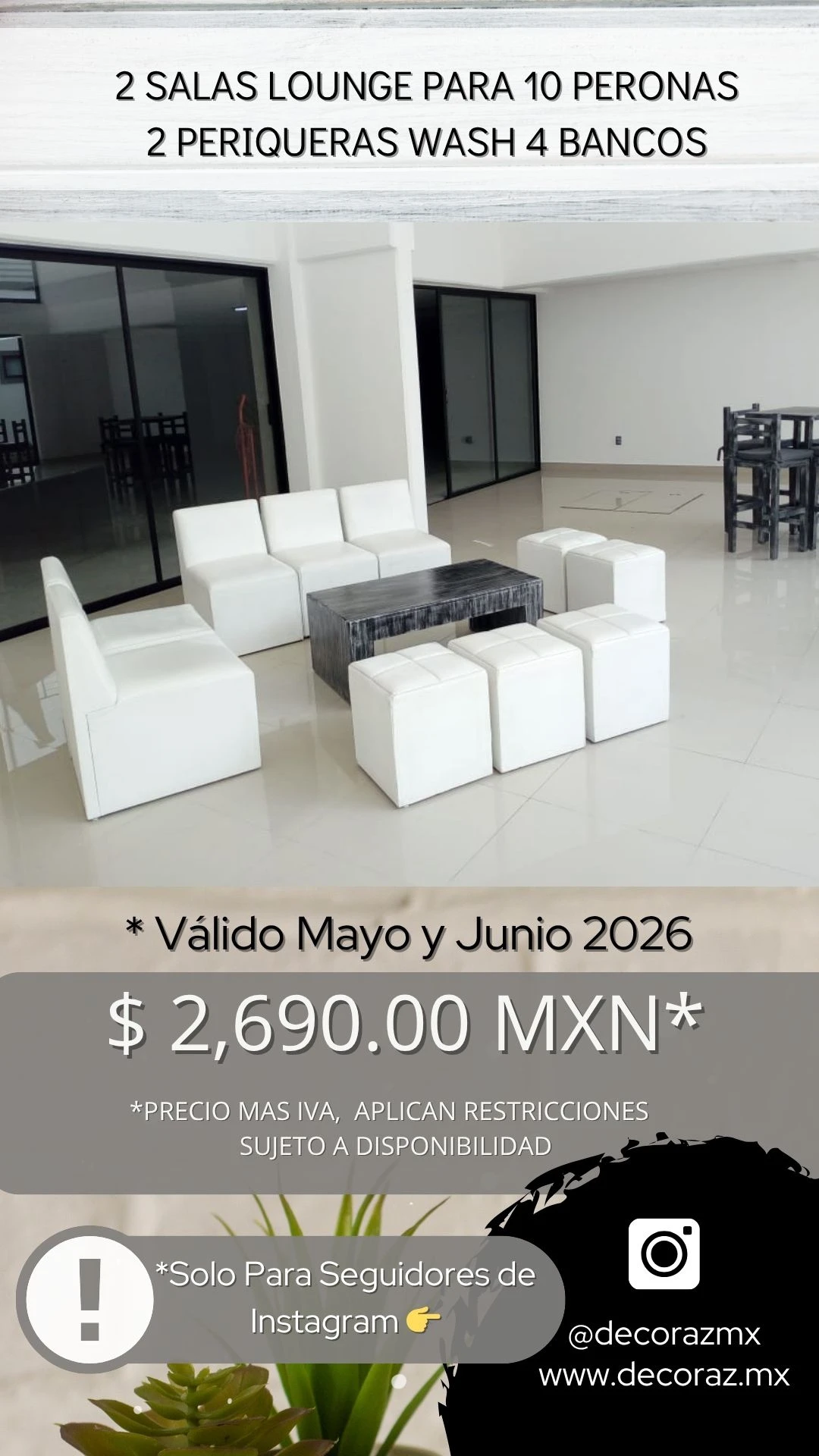 Promo de Salas wash