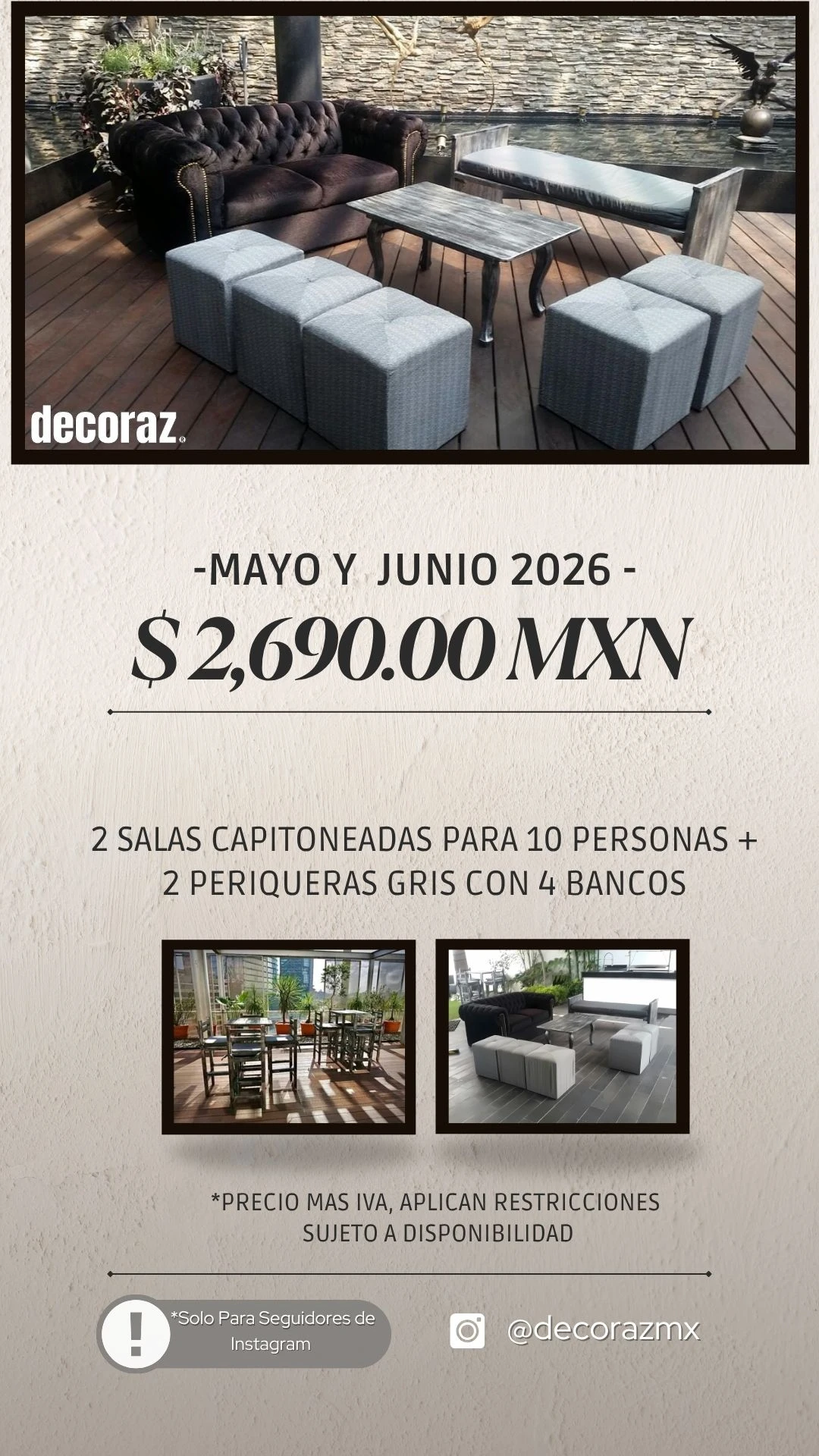 Promo de Salas Vintage